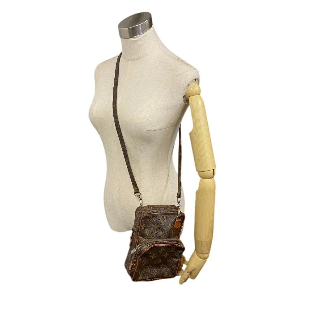 LOUIS VUITTON Monogram Shoulder Bag Amazon Brown - Picture 9 of 9